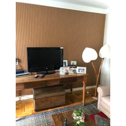 Painel Ripado Freijó 48 X 2,74 (1,30m²) Santa Rita Reveste - 3