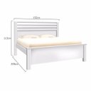 Ver imagem 4 de Cama Casal com Detalhes Frisados Seul Leifer