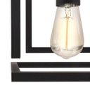 Ver imagem 5 de pendente infinity poptem cubo aluminio preto luminária lustre 20cm sala