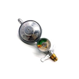 Regulador de Gás Manômetro Registro Medidor Botijão Cozinha - 3