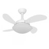 Ventilador de Teto Volare Ventax Uno Mini Fly 4 Pás Branco - 1