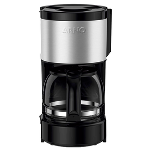 Cafeteira Elétrica Arno Perfectta Cfpi Preta Inox 127v 600ml