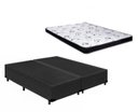 Ver imagem 1 de Cama Box Bipartido Casal Bege + Colchão Espuma D20 138x188x10
