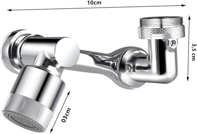 Extensor Universal para Torneira Giratório Arejador de Pia - 2