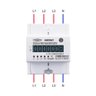 Medidor Consumo Energia Trifásico 220V 100A DTS238-4-M TOMZN - 6