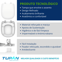 Ver imagem 5 de Tampa de Vaso Assento Paris para Bacia Ideal Standard Branco 6LPF