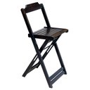 Ver imagem 2 de Kit 2 Jogos De Mesa Bistrô De Madeira Com 4 Cadeiras Dobravel Ideal Para Bar E Restaurante Tabaco