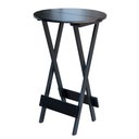 Ver imagem 3 de Kit 4 Jogos De Mesa Bistrô De Madeira Com 4 Cadeiras Dobravel Ideal Para Bar E Restaurante Preto