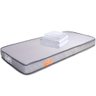 Colchão BF Mini Cama Montessoriana +Protetor + Jg Cama 3P 68x148CM Cinza - 1