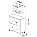 Ver imagem 5 de Cantinho do Café Aconchego Branco - Patrimar Móveis