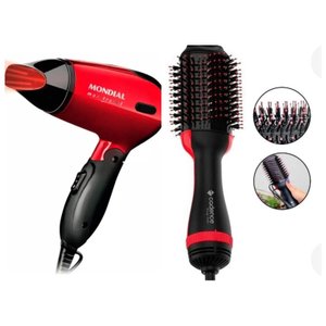 Secador Mondial Kit Escova Secadorade Cabelos Mondial 127v