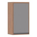 Ver imagem 1 de Armário Aéreo 40 Cm 1 Porta 1 Prateleira Vanilla Com Cinza