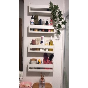 kit 4 Prateleiras Nicho MDF p/ Banheiro 30 cm