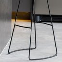Ver imagem 6 de Kit 02 Banqueta Alta Aurum Peroba Preto Bar Cozinha Sala Jantar DHom