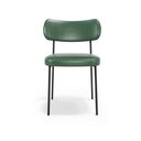 Ver imagem 4 de Conjuto 4 Cadeiras Fixa Stela Courino Verde - Vallisa Decor