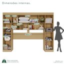 Ver imagem 5 de Guarda-roupa Modulado 4 Portas Apolo Premium