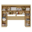Ver imagem 4 de Guarda-Roupa Modulado 4 Portas Apolo Premium Cinza/Jequitibá/Granizo