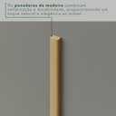 Ver imagem 7 de Guarda-Roupa Modulado 4 Portas Apolo Premium Cinza/Jequitibá/Granizo