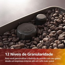 Cafeteira Espresso Automática Série 1200 Philips Walita, Preta, 1500w Ep1220/12:220v - 10