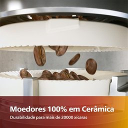 Cafeteira Espresso Automática Série 1200 Philips Walita, Preta, 1500w Ep1220/12:220v - 13