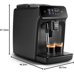 Cafeteira Espresso Automática Série 1200 Philips Walita, Preta, 1500w Ep1220/12:220v - 11