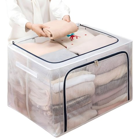 Caixa Organizadora Multiuso 100l - Praticidade e Espaço Otimizado