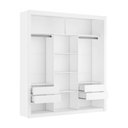 Ver imagem 3 de Closet Casal Premium 8 Gavetas Amoudi Móveis