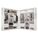 Ver imagem 2 de Closet Casal Premium 8 Gavetas Amoudi Móveis