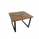 Ver imagem 2 de Mesa de Centro River Table Madeira com Resina Epóxi 60 x 50 cm