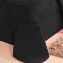 Ver imagem 2 de Jogo de Cama Galles Casa Dona Dupla Face Casal Queen 6 Peças com Lençol Preto