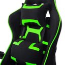 Ver imagem 5 de Cadeira Gamer Pelegrin Reclinável PEL-3018 Preta e Verde
