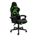 Ver imagem 2 de Cadeira Gamer Pelegrin Reclinável PEL-3018 Preta e Verde