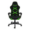 Cadeira Gamer Pelegrin Reclinável PEL-3018 Preta e Verde - 1