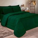 Ver imagem 2 de Kit 6 pças Jogo de Cama Afável Microfibra Casa Dona Original