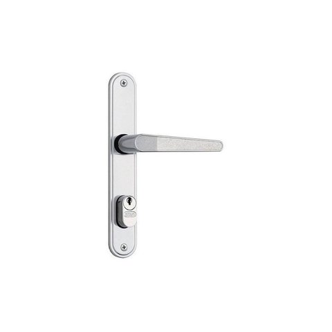 Fechadura Porta Ferro Perfil 20mm Estreito 601-602/03 Stam Cor Inox
