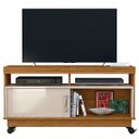 Ver imagem 1 de Rack Artur Tvs até 50” 389130 Naturale Off White Madetec