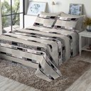 Ver imagem 2 de Jogo de Cama Casal 150 Fios Fiori - Théo (7540-4)