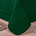 Ver imagem 3 de Kit 6 Pçs Cobre Leito com fronha e lençol Casa Dona Exclusivo Verde Militar