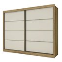 Ver imagem 2 de Guarda-Roupa Casal 2 Portas 6 Gavetas Sevilha Made Marcs