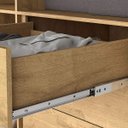 Ver imagem 6 de Guarda-Roupa Casal 2 Portas 6 Gavetas Sevilha Made Marcs