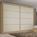 Ver imagem 1 de Guarda-Roupa Casal 2 Portas 6 Gavetas Sevilha Made Marcs