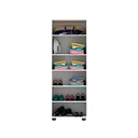 Ver imagem 3 de Armario Organizador Multiuso 2 Portas com Chave Branco
