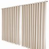 cortina blackout para quarto sala 5,50 x 2,60 Napoli palha - 2