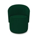 Ver imagem 7 de Poltrona e Puff Redondo Orgânico para Sala Malu Bouclê Verde M11 - D’Rossi