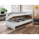 Ver imagem 2 de Cama Baú Solteiro Larissa Branco Framar Branca