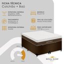 Ver imagem 4 de Cama Box com Baú Queen Elegance Pillow Top Molas Ensacadas Suede Branco Royal