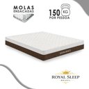 Ver imagem 7 de Cama Box com Baú Queen Elegance Pillow Top Molas Ensacadas Suede Branco Royal