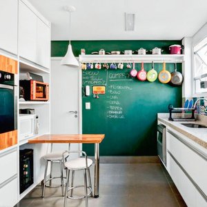 Adesivo Lousa Fosco Verde Escolar 1,22x6,00m + Giz