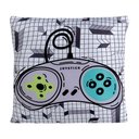 Ver imagem 4 de Kit Edredom Solteiro Infantil Menino 5 Peças Game Juvenil Hipercal 400 Fios