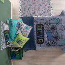 Ver imagem 7 de Kit Edredom Solteiro Infantil Menino 5 Peças Game Juvenil Hipercal 400 Fios